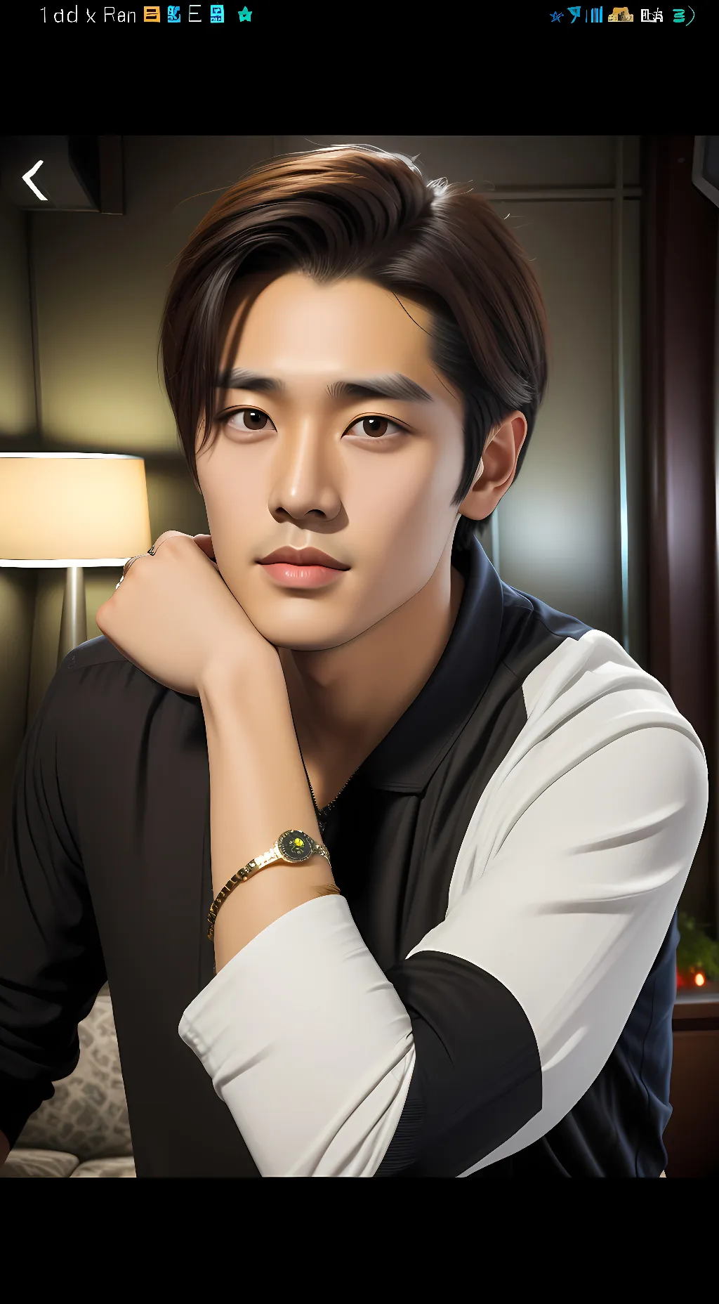 ai character: Andrew background
