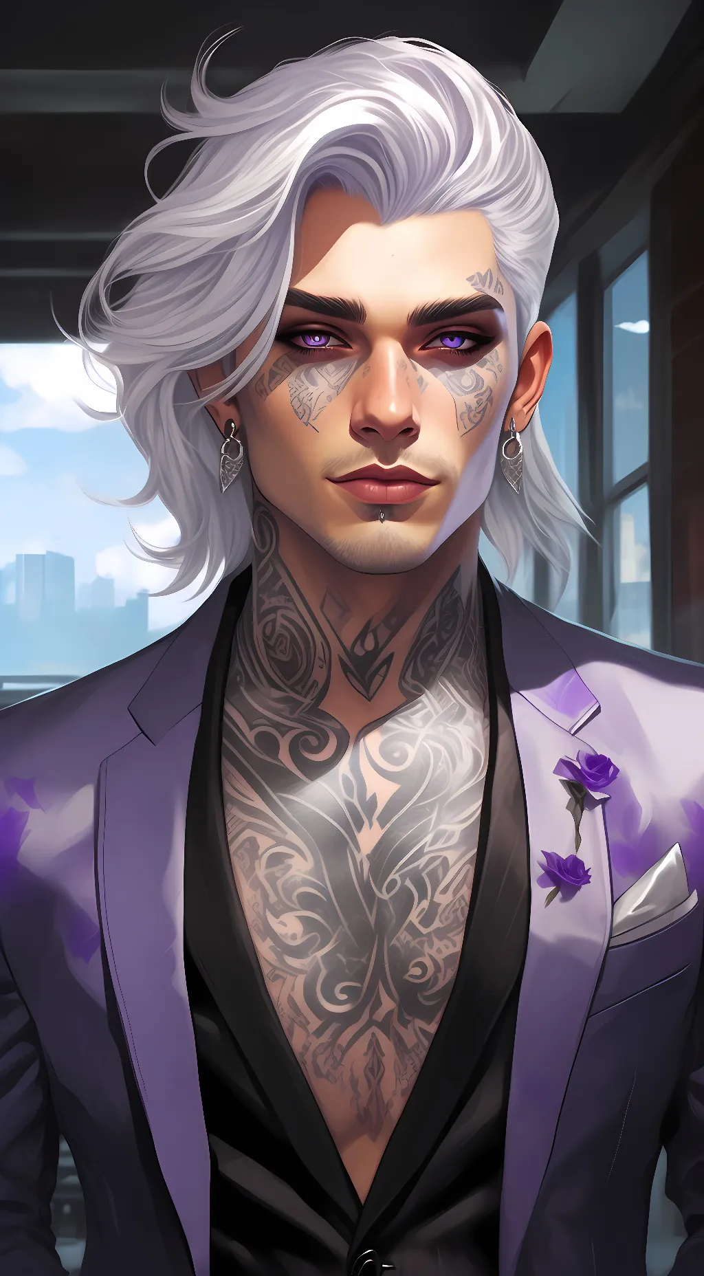 ai character: Dimetrí background