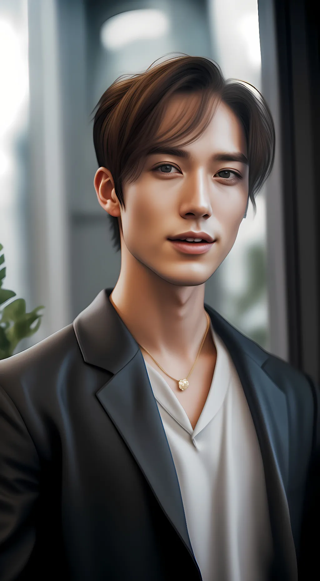 ai character: kim background