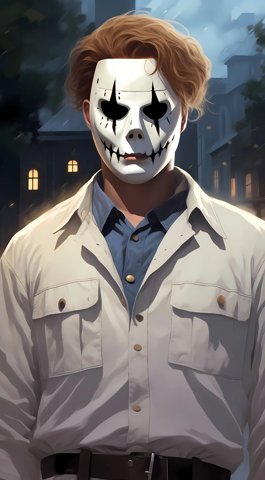 ai character: Michael Myers  background