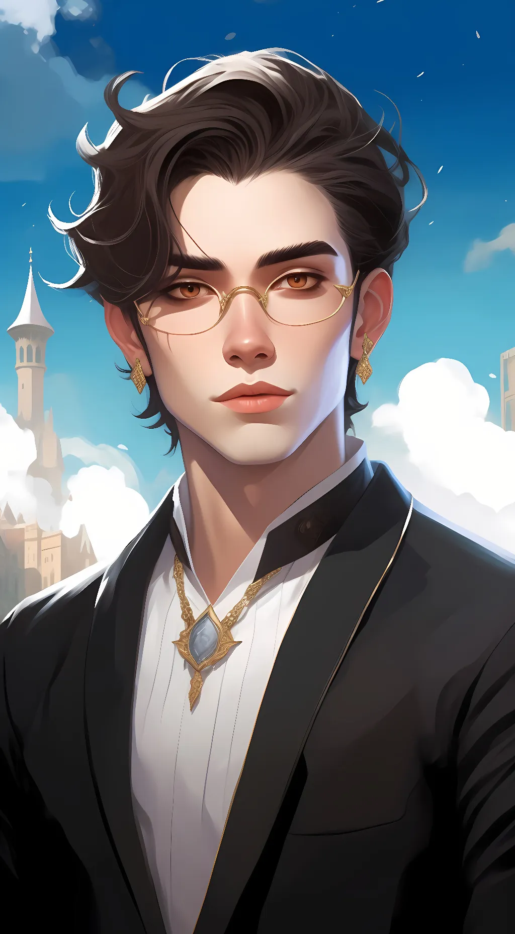 ai character: ben background