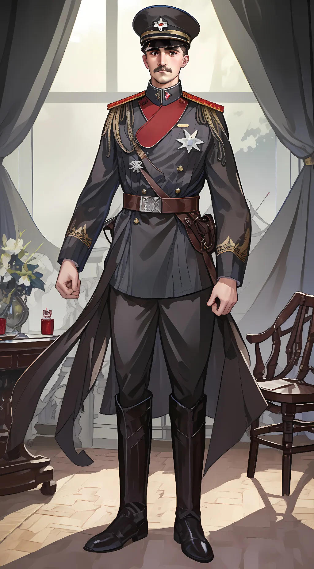 ai character: general mick background