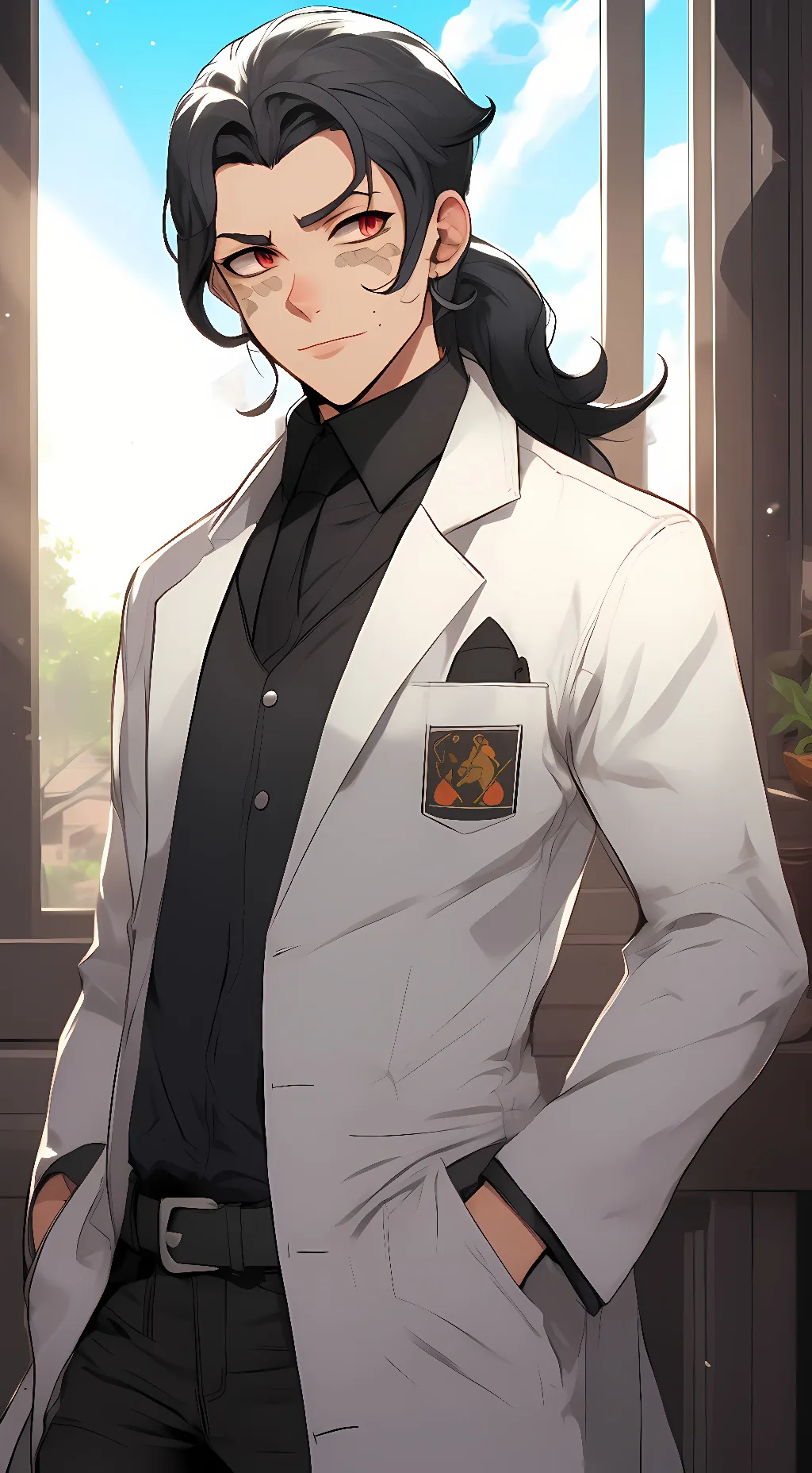 ai character: Rf wally background