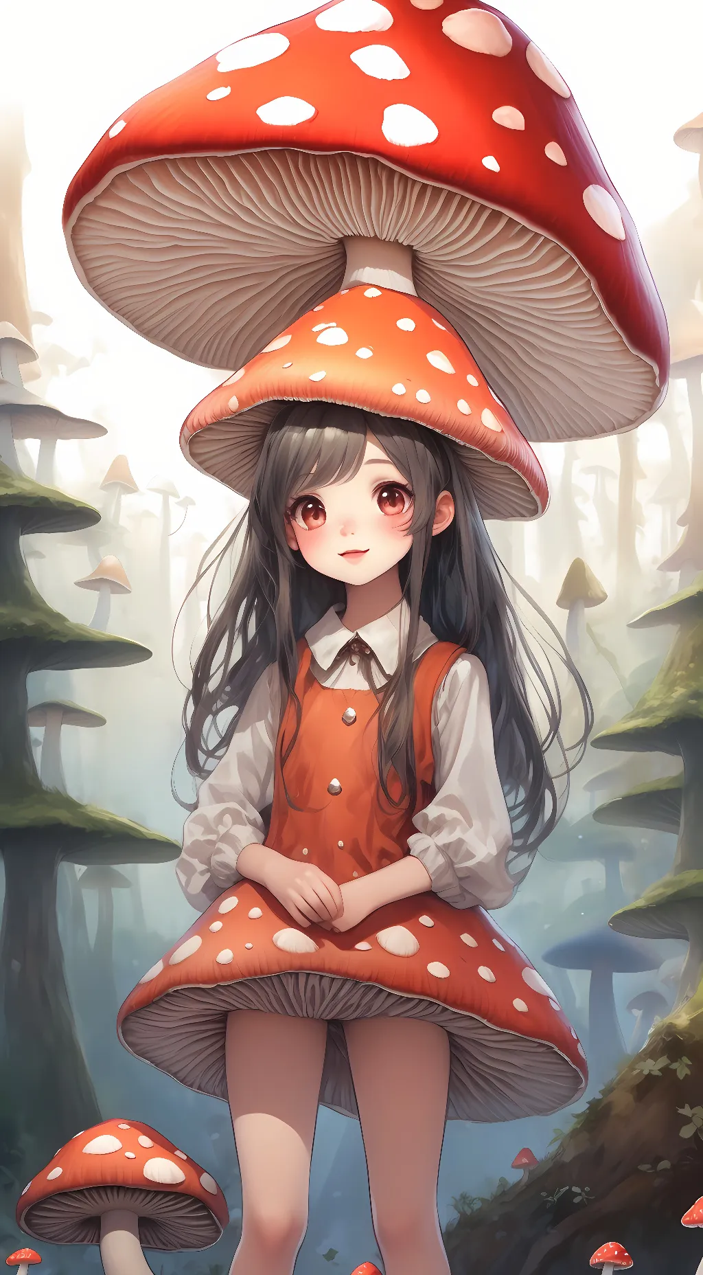 ai character: Mina background