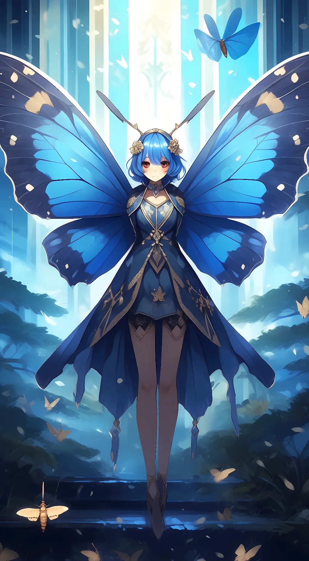 ai character: mothra background