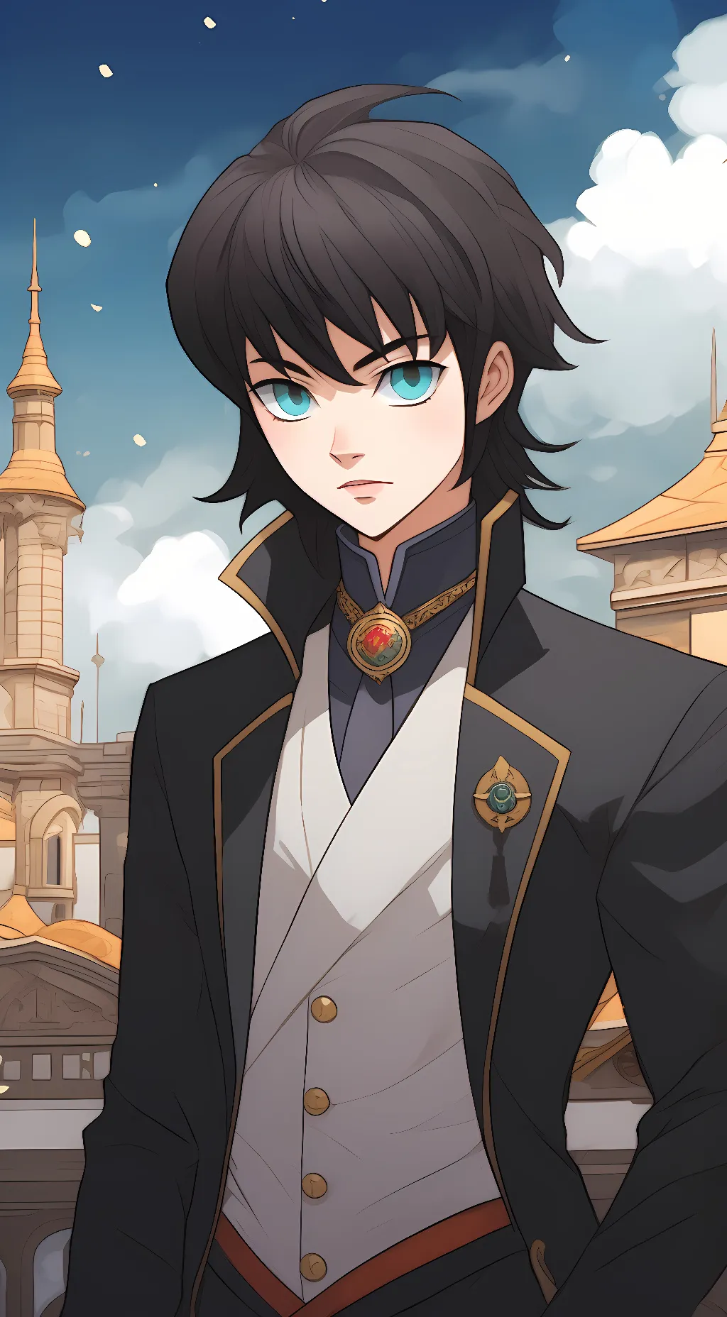ai character: muichiro background