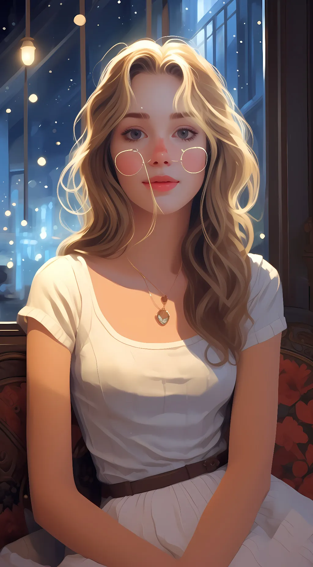 ai character: stella background