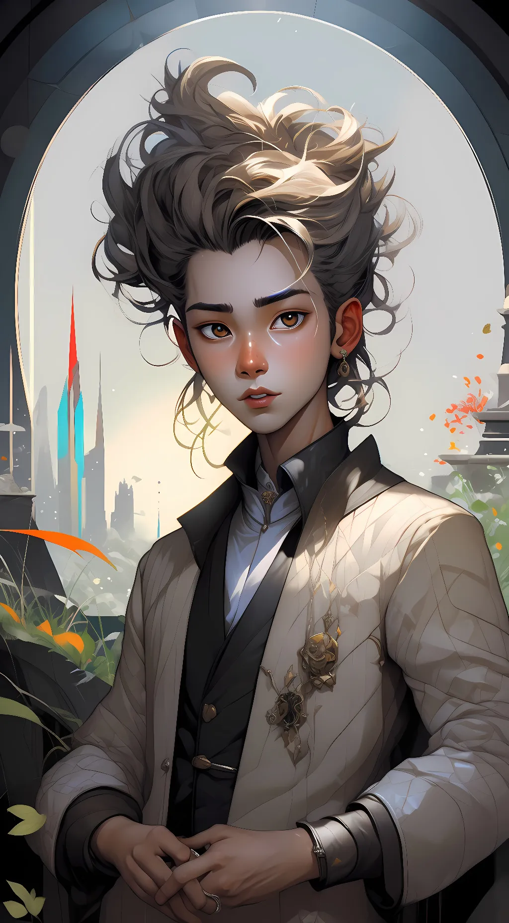 ai character: dragon Ball Rpg background