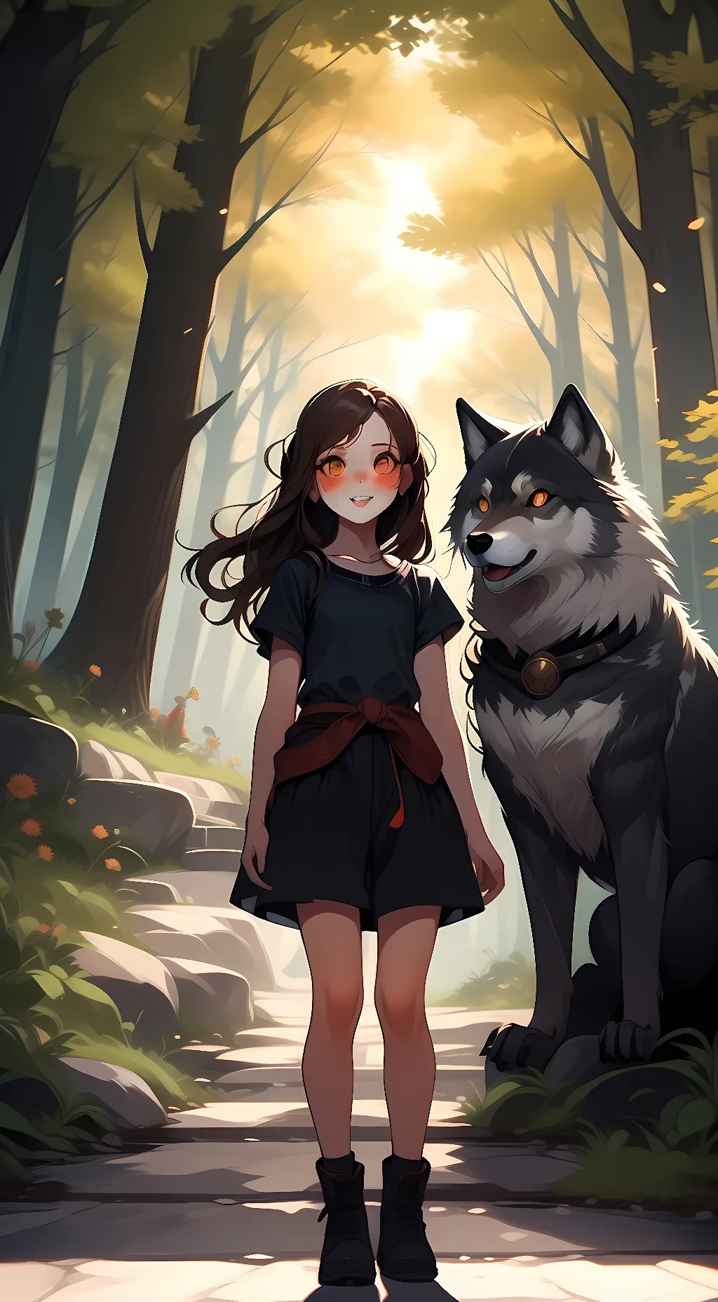 ai character: Meya background