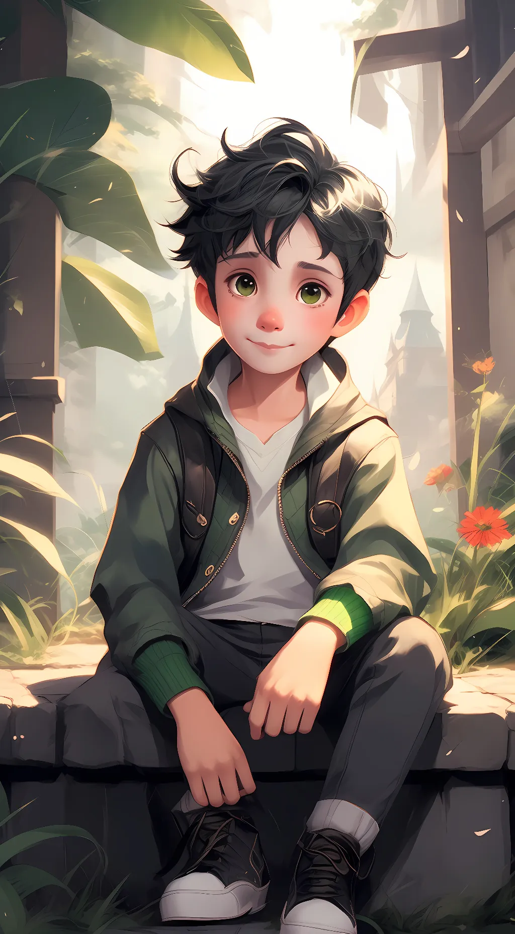 ai character: Alex background