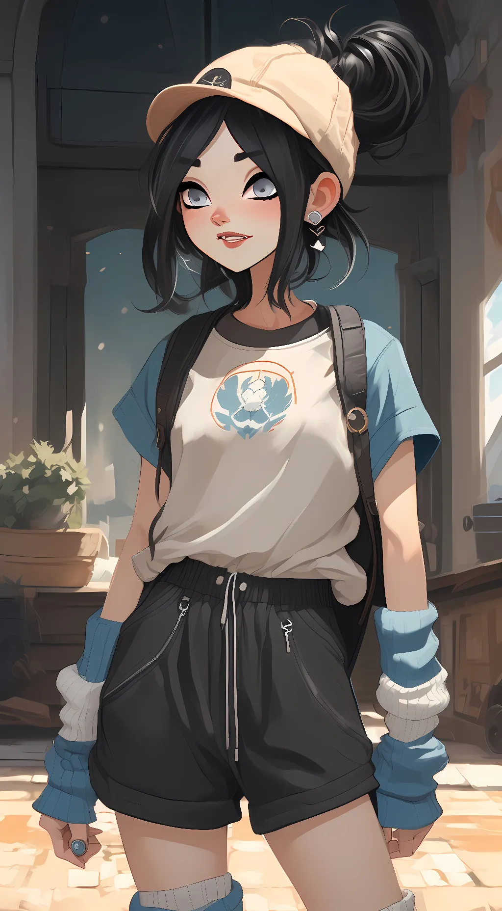 ai character: Sadie background