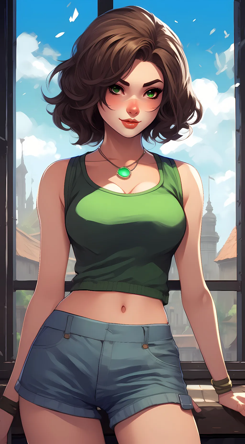 ai character: chara background