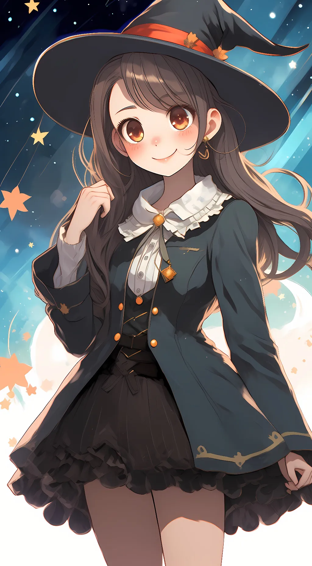 ai character: Akko  background