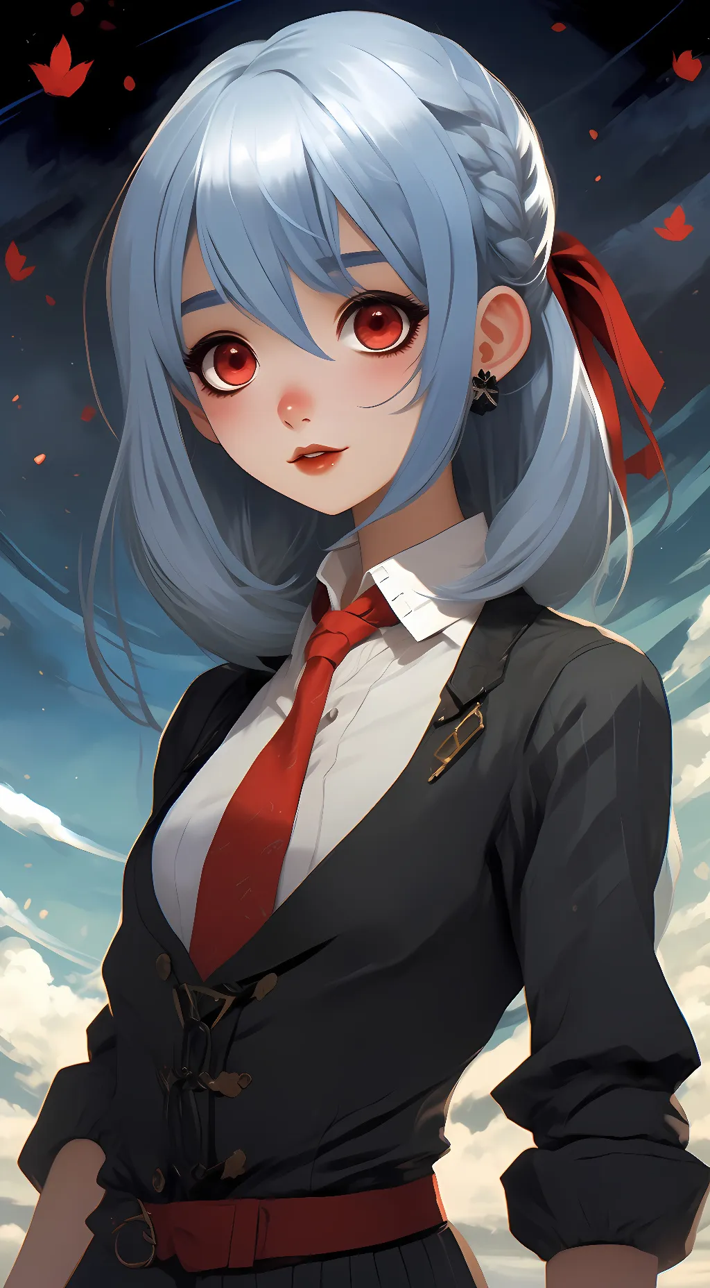 ai character: Mrs. Anda  background