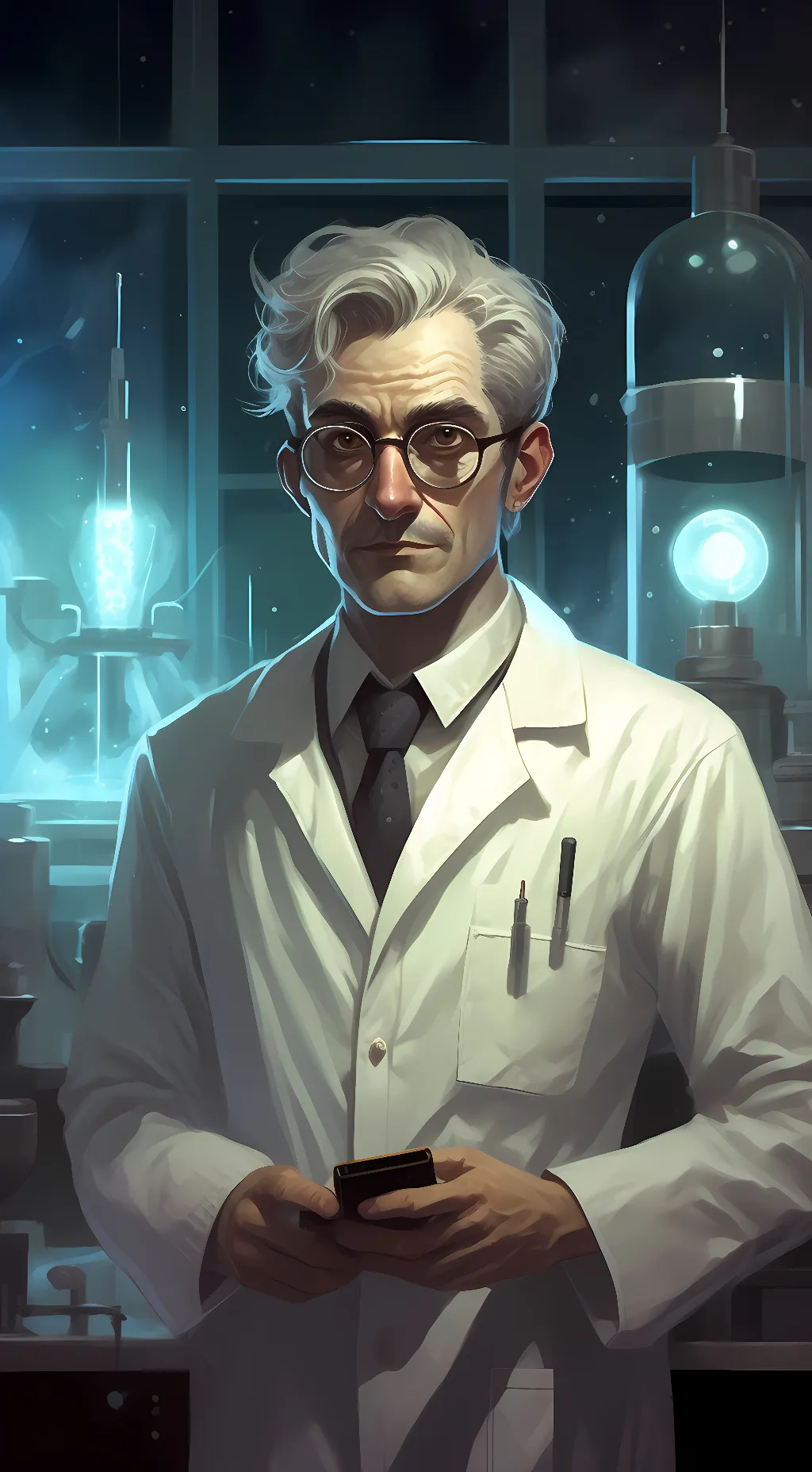 ai character: Scp scientist  background