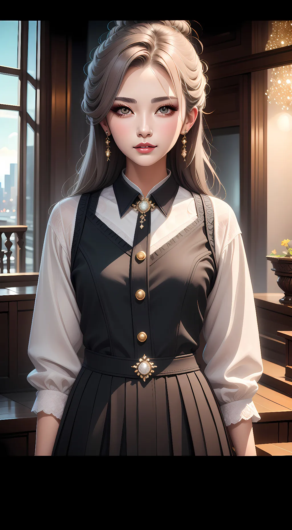 ai character: mady background