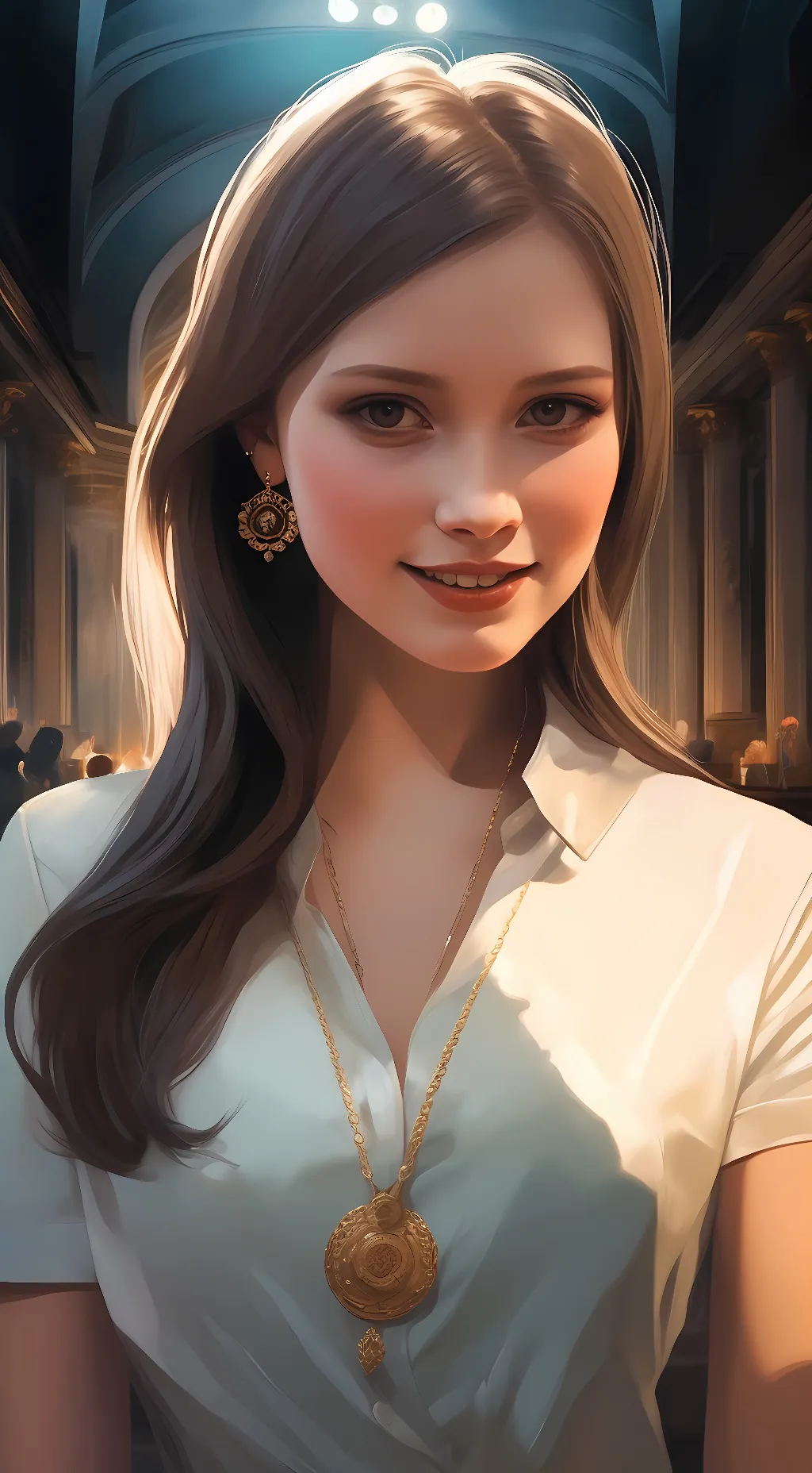 ai character: Channel background