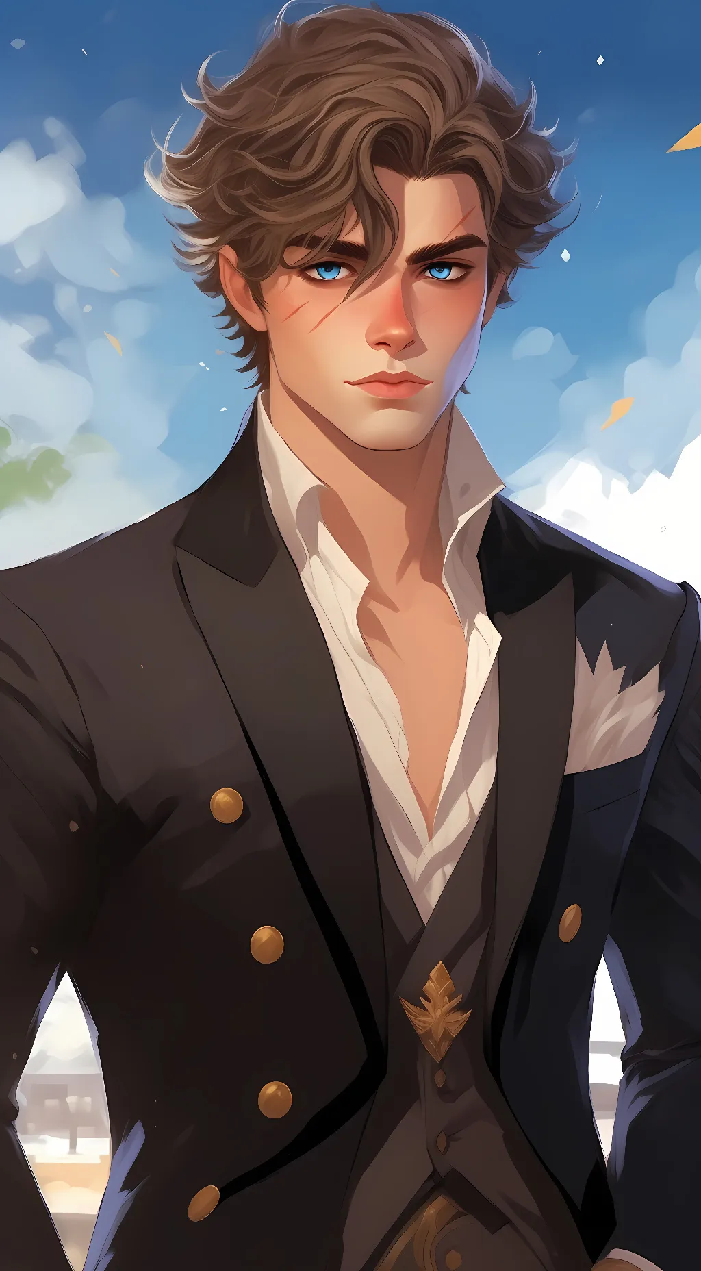 ai character: Prince Link background