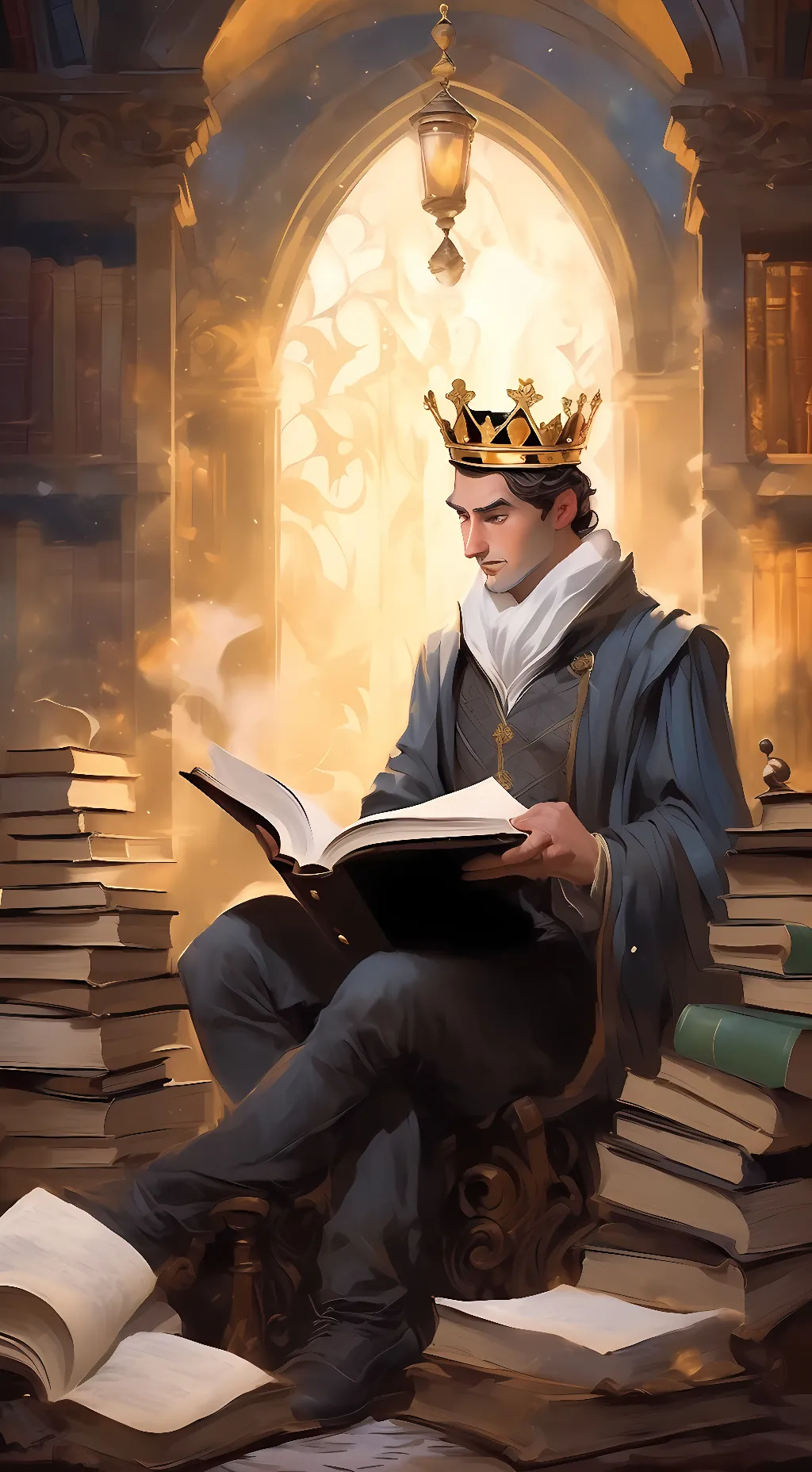 ai character: Tale of Tales background