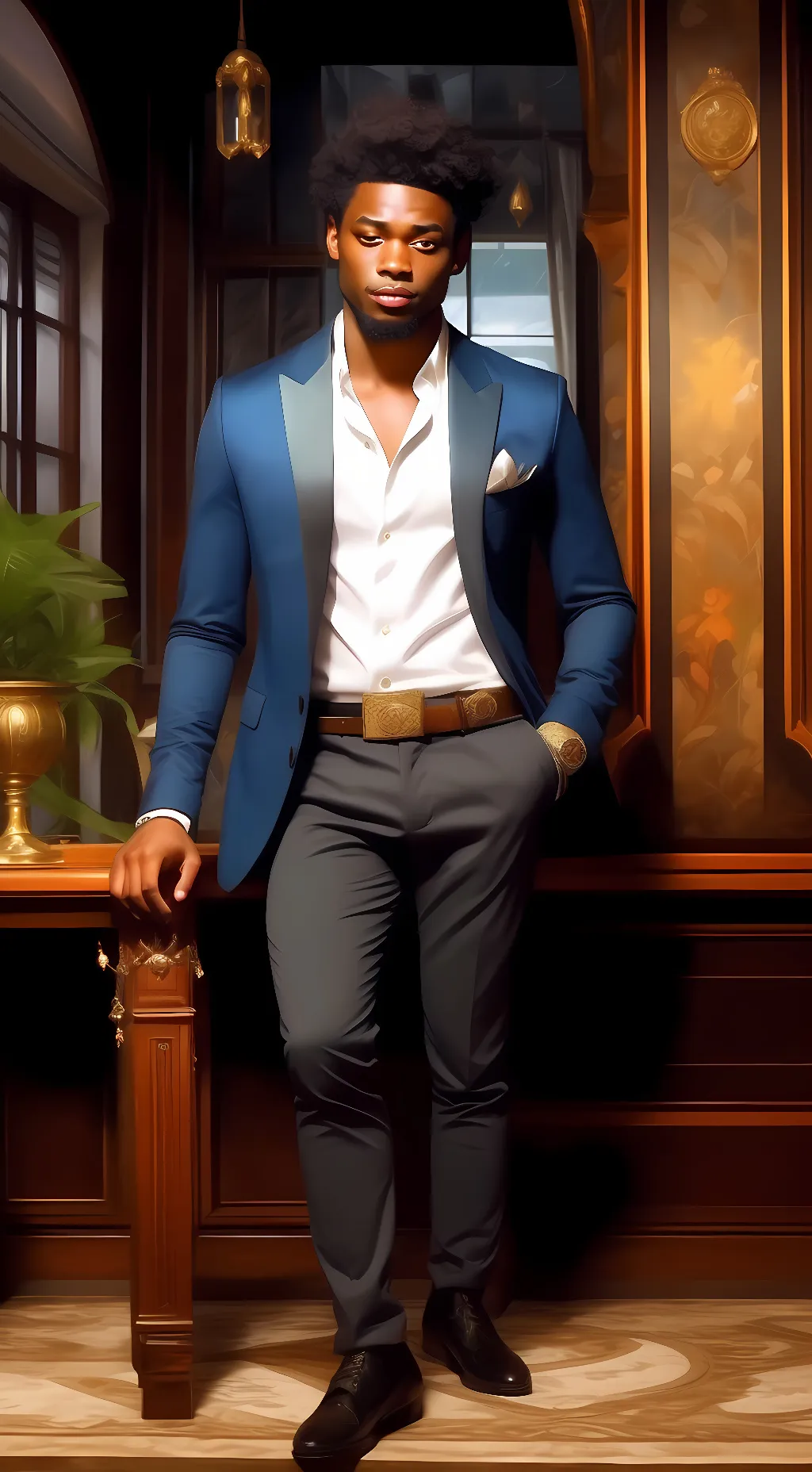 ai character: Cory background