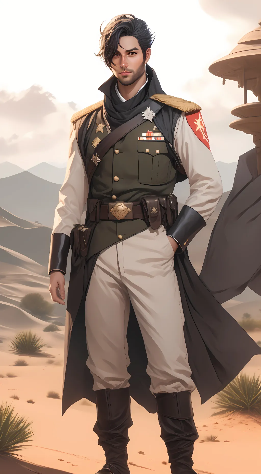 ai character: ETHER background