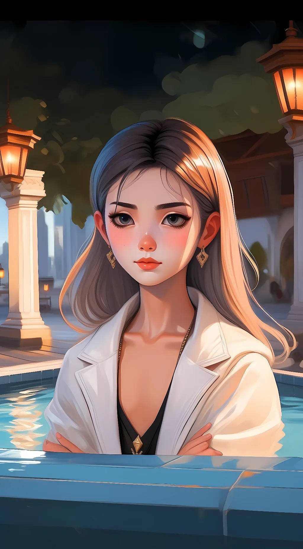 ai character: Lila background