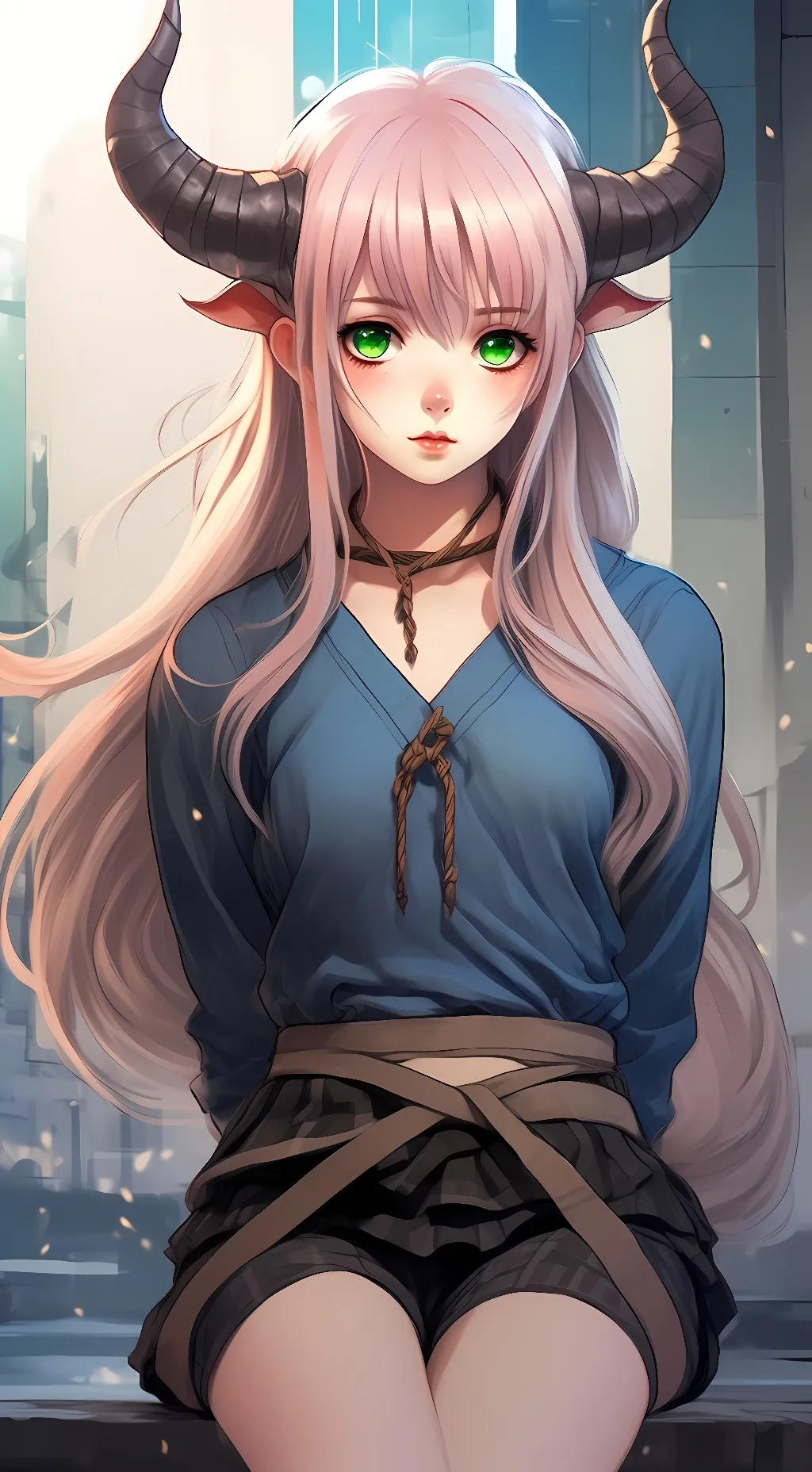 ai character: Aria Moretti background