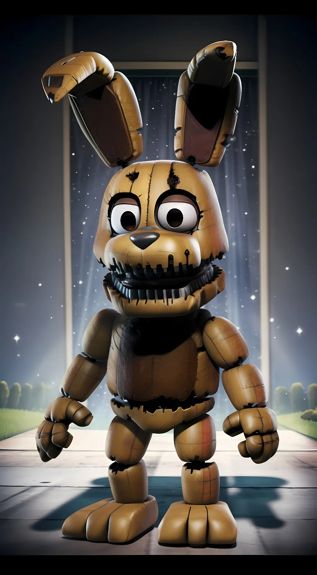 ai character: Plushtrap background