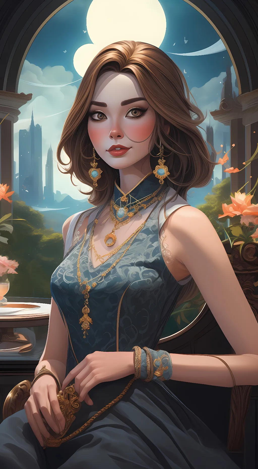 ai character: Sophia Hernandez background