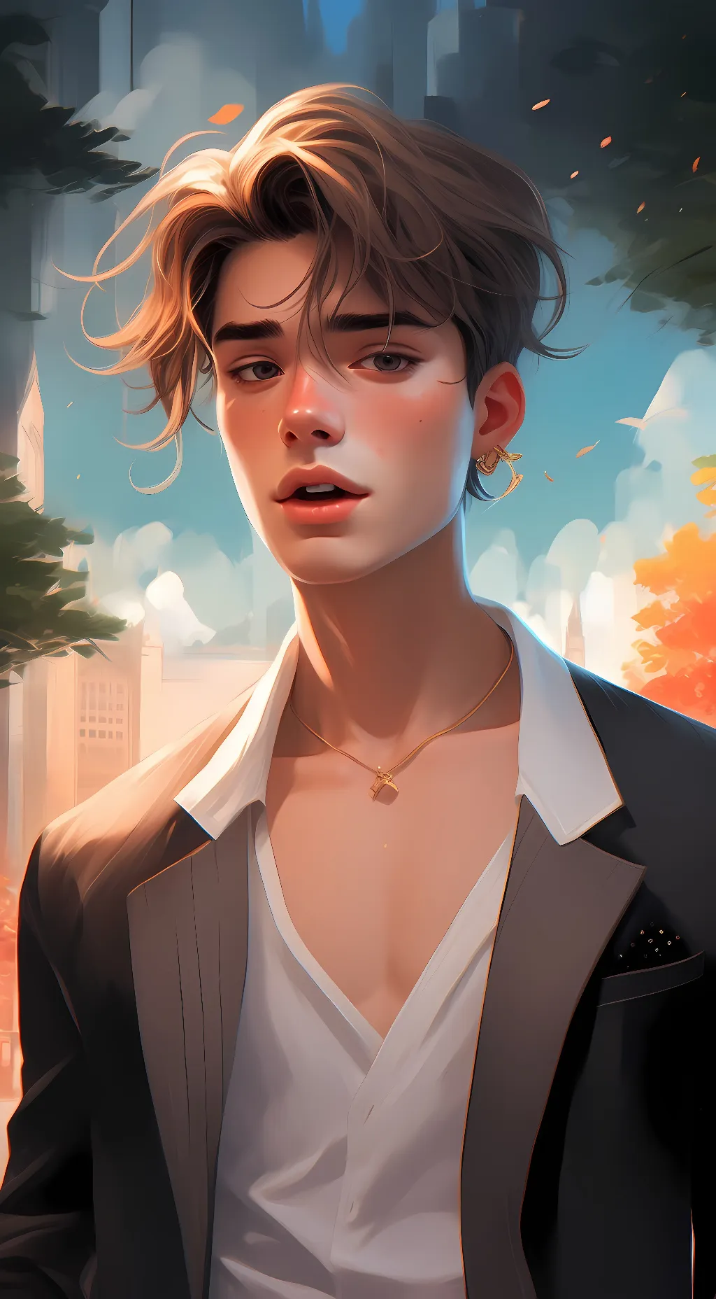 ai character: Josh background