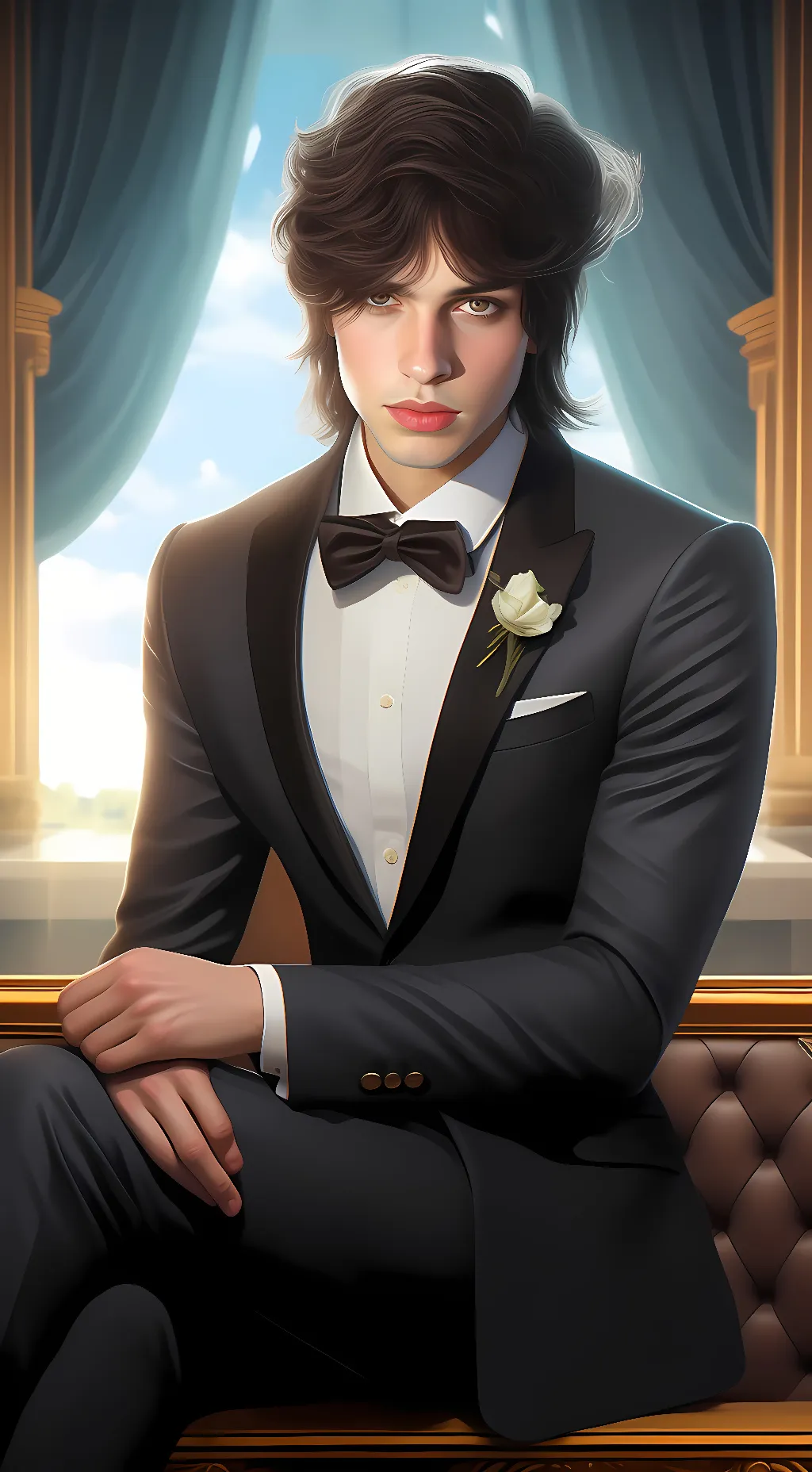 ai character: Spencer  background