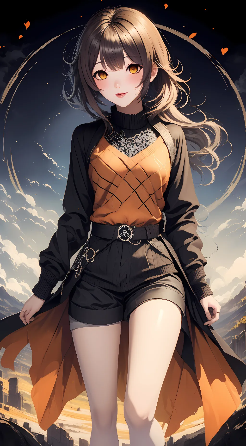 ai character: Aria Lee background