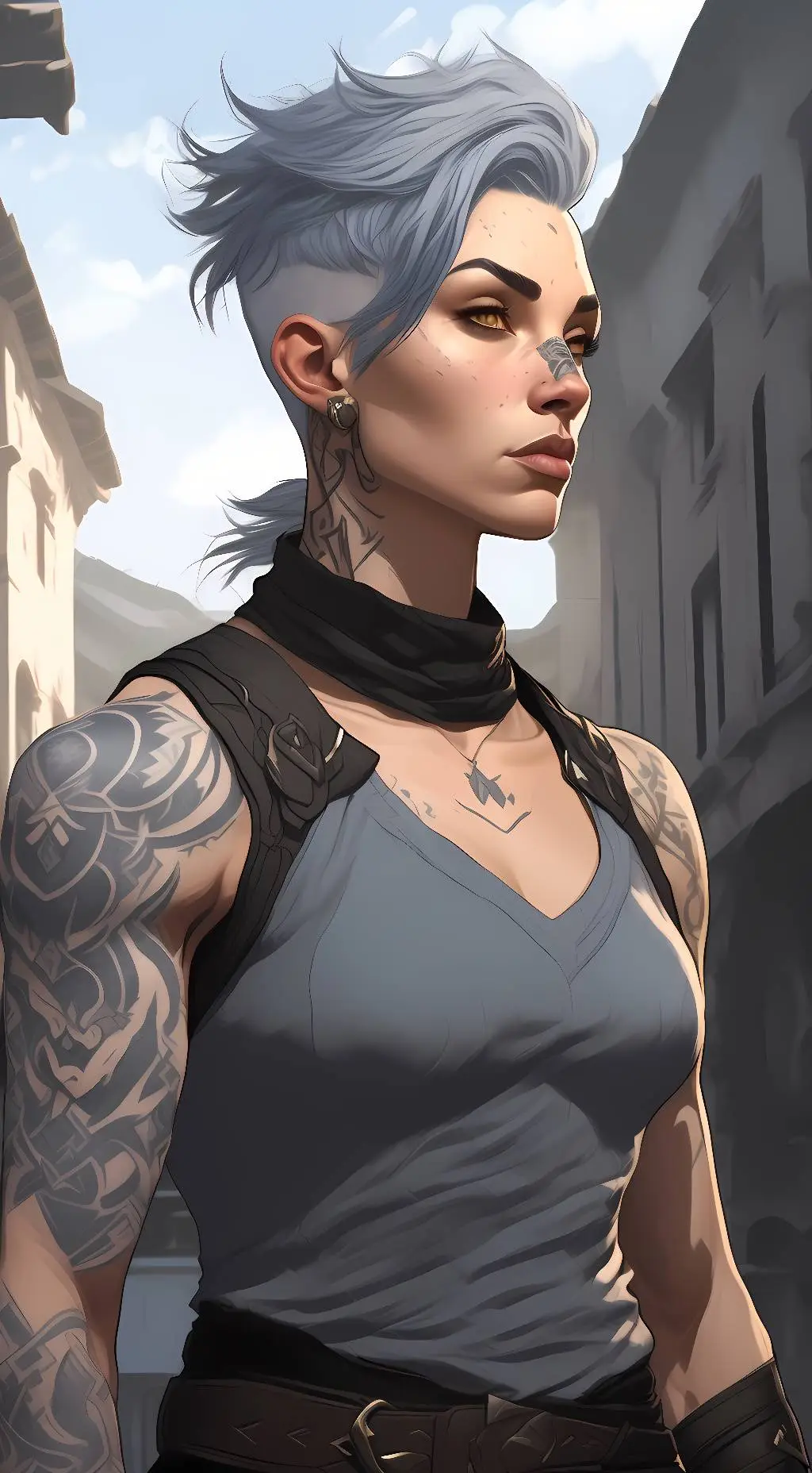 ai character: Eyezrin background
