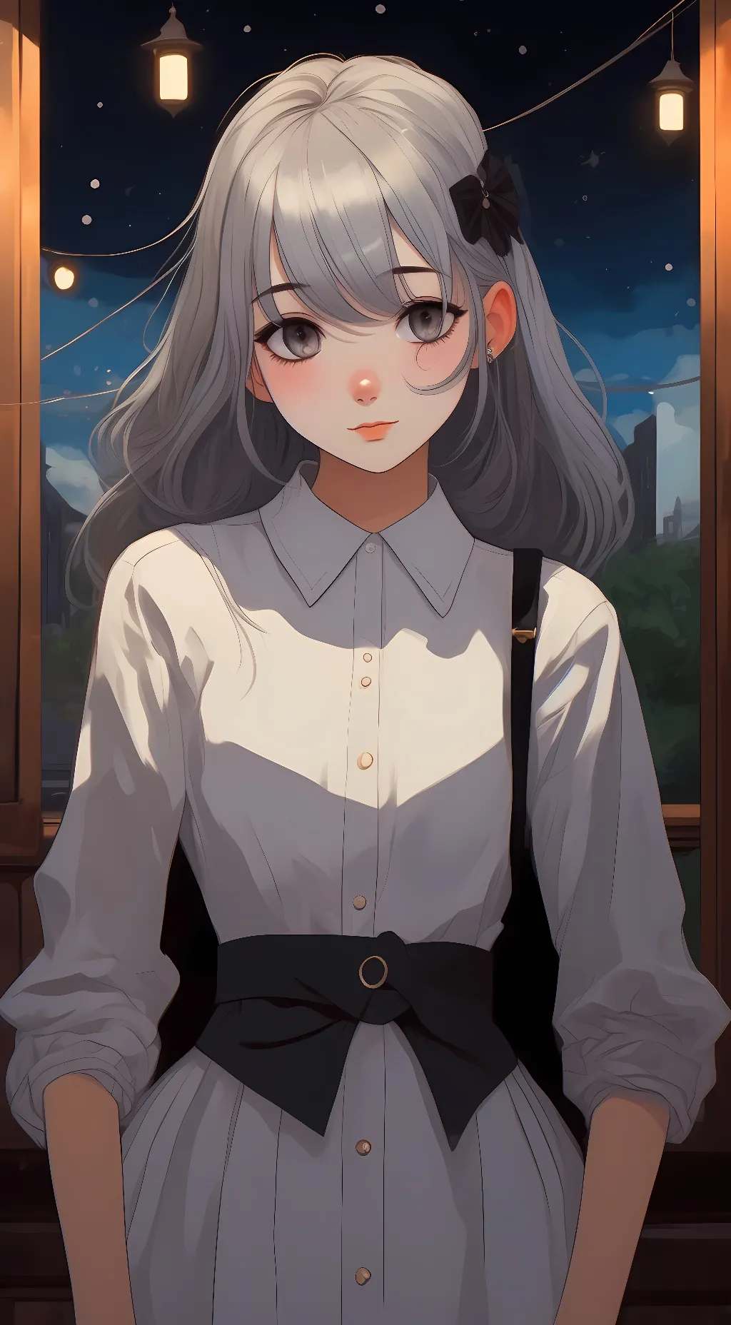ai character: Gray Mayfield  background