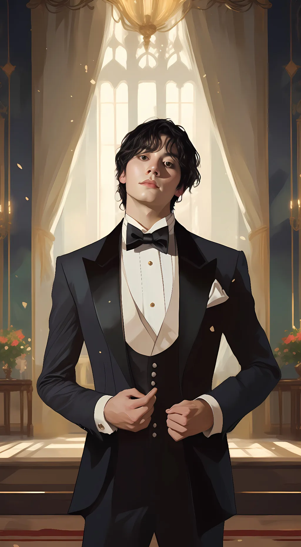 ai character: jeon jungkook  background