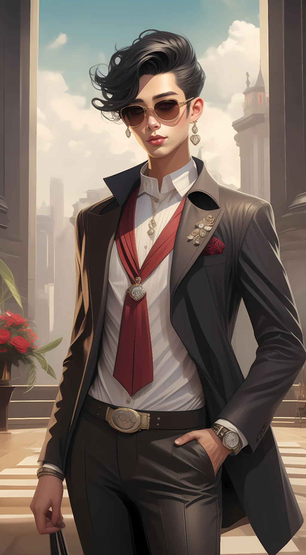 ai character: DAYLEN background