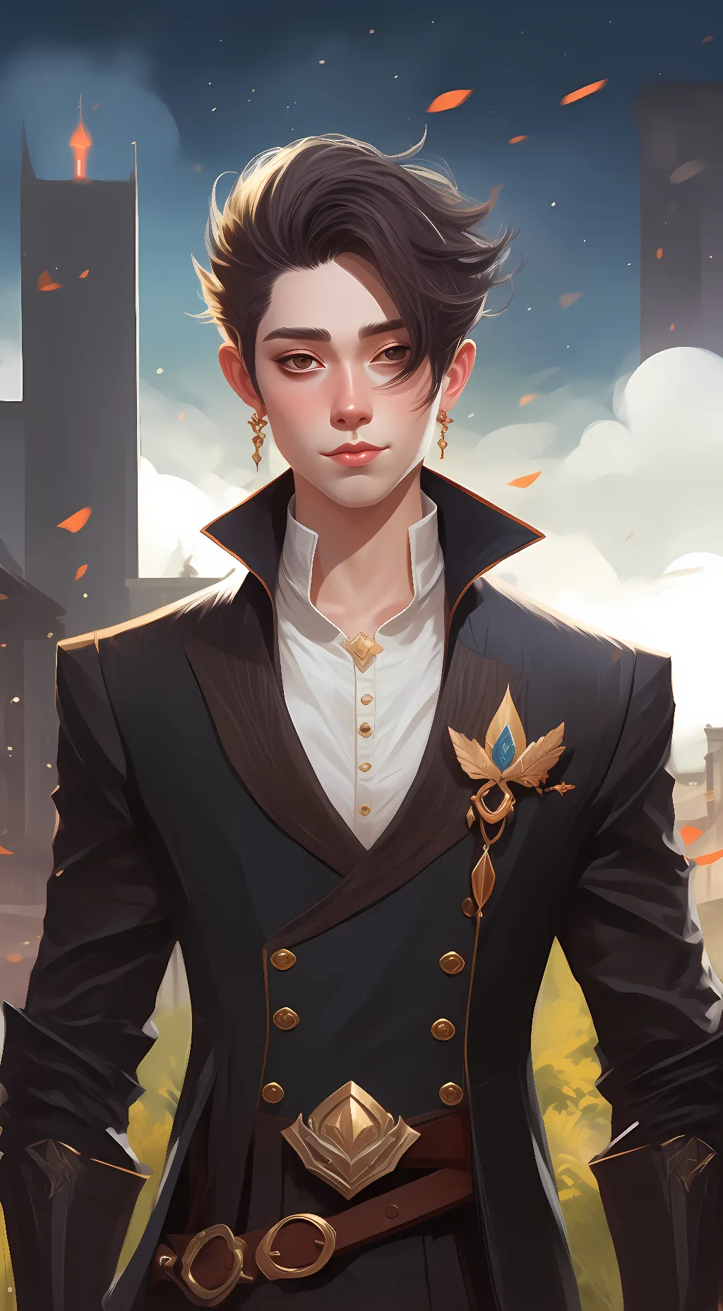 ai character: Oliver Hayden background