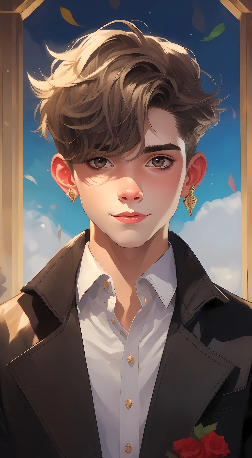 ai character: Johnathan  background