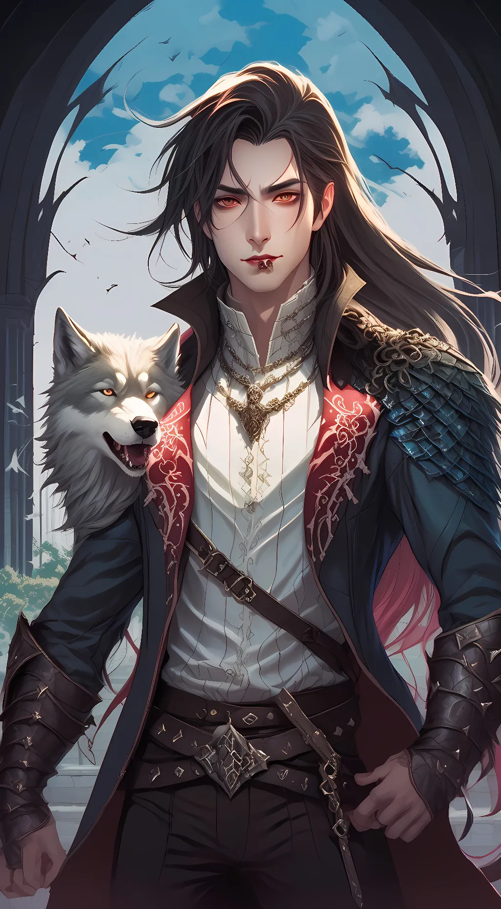 ai character: Hunter background