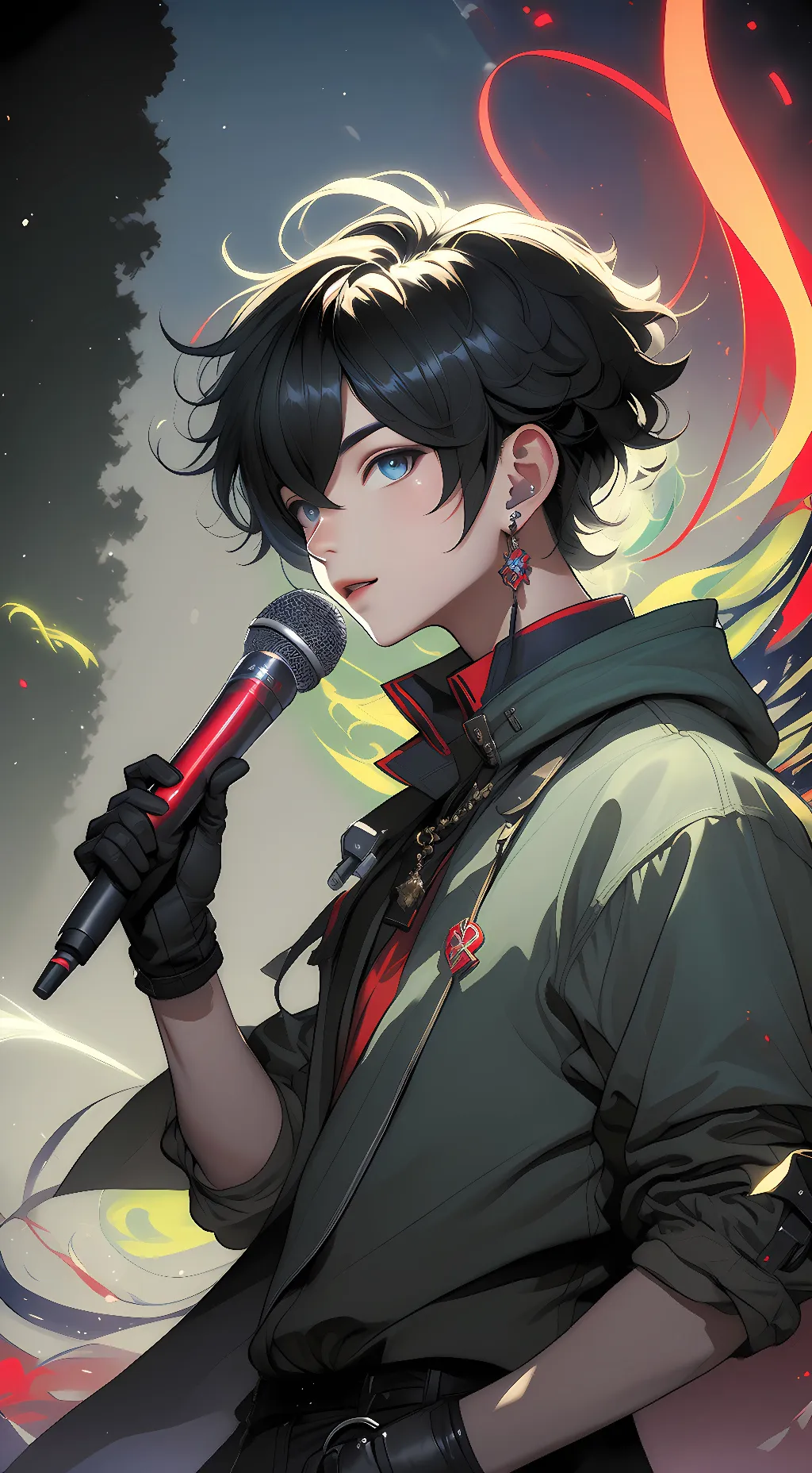 ai character: 🎧 Anzai 🎧 background