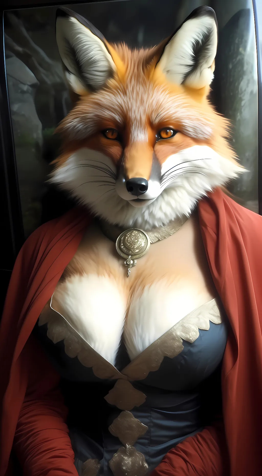 ai character: Foxy wrath background