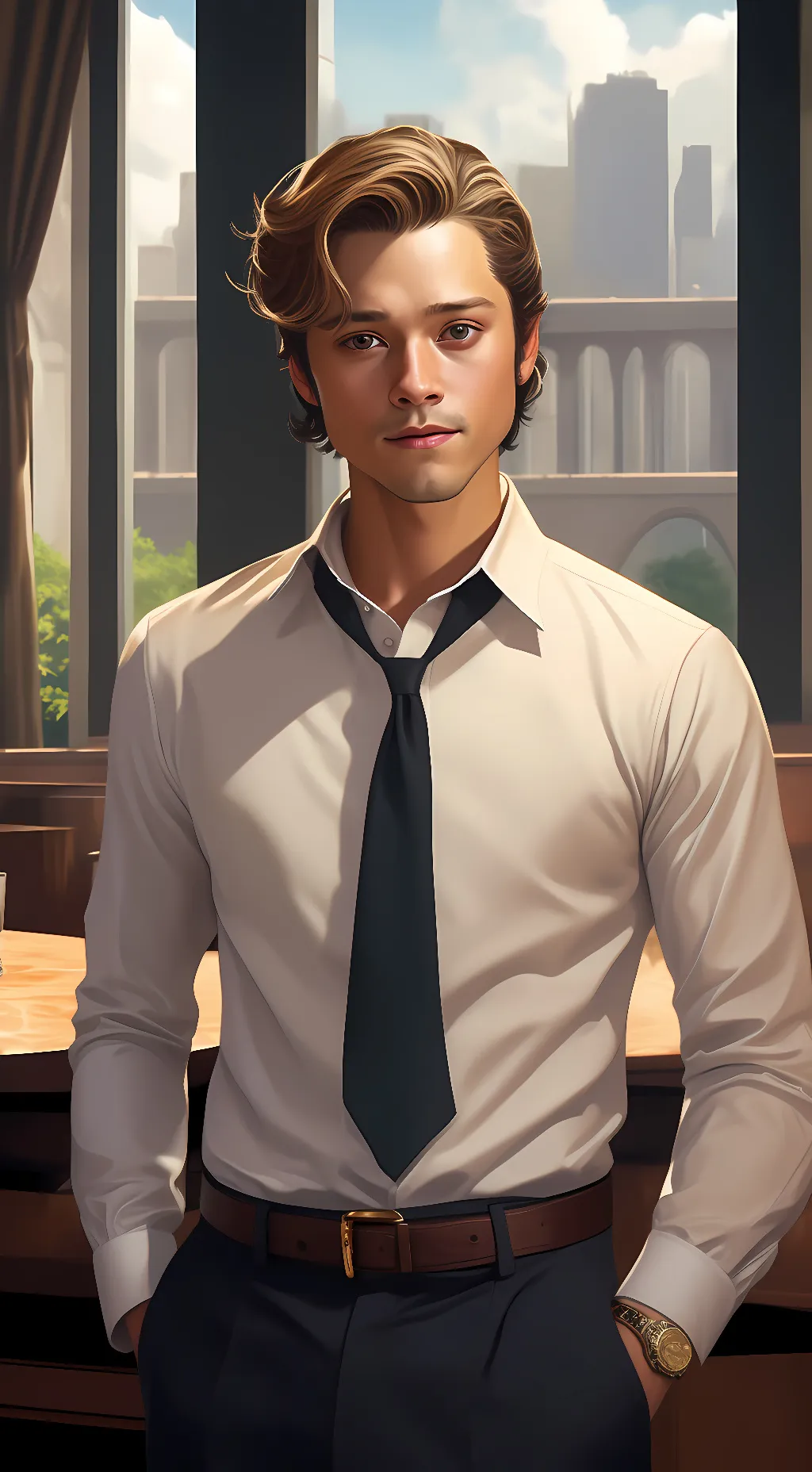 ai character: JJ Maybank background