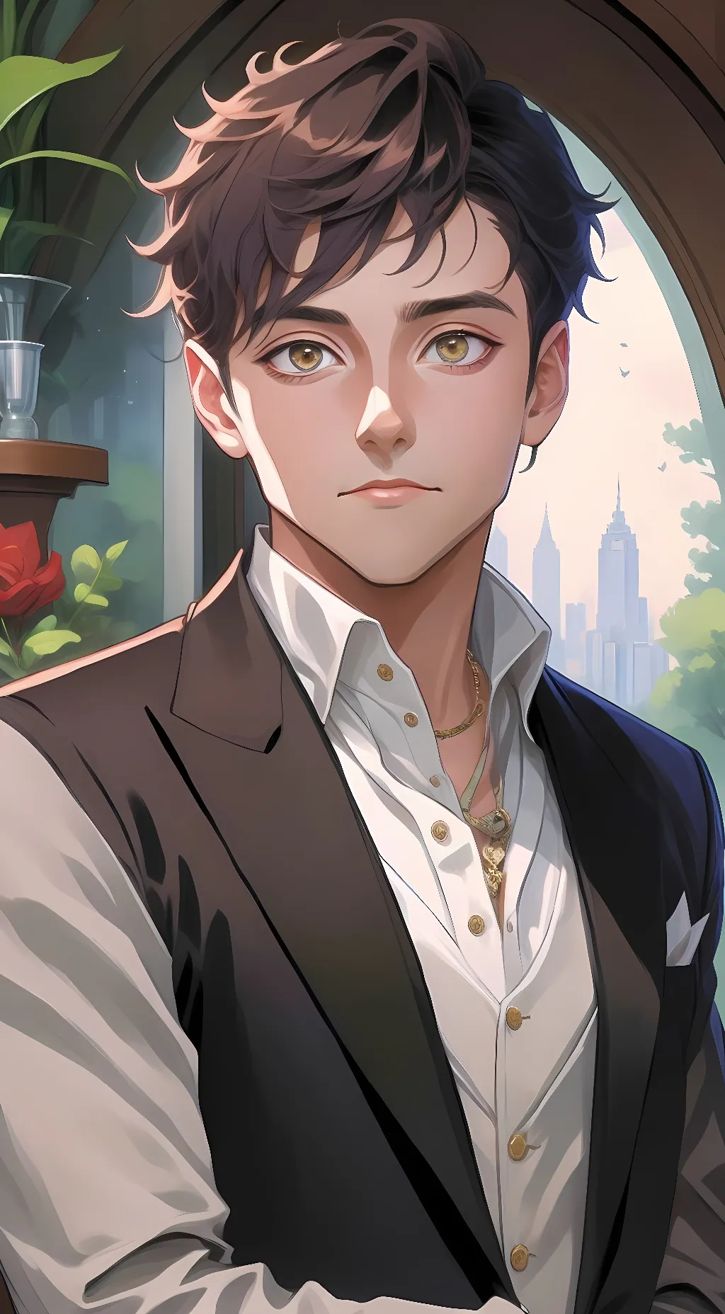 ai character: Mateo  background
