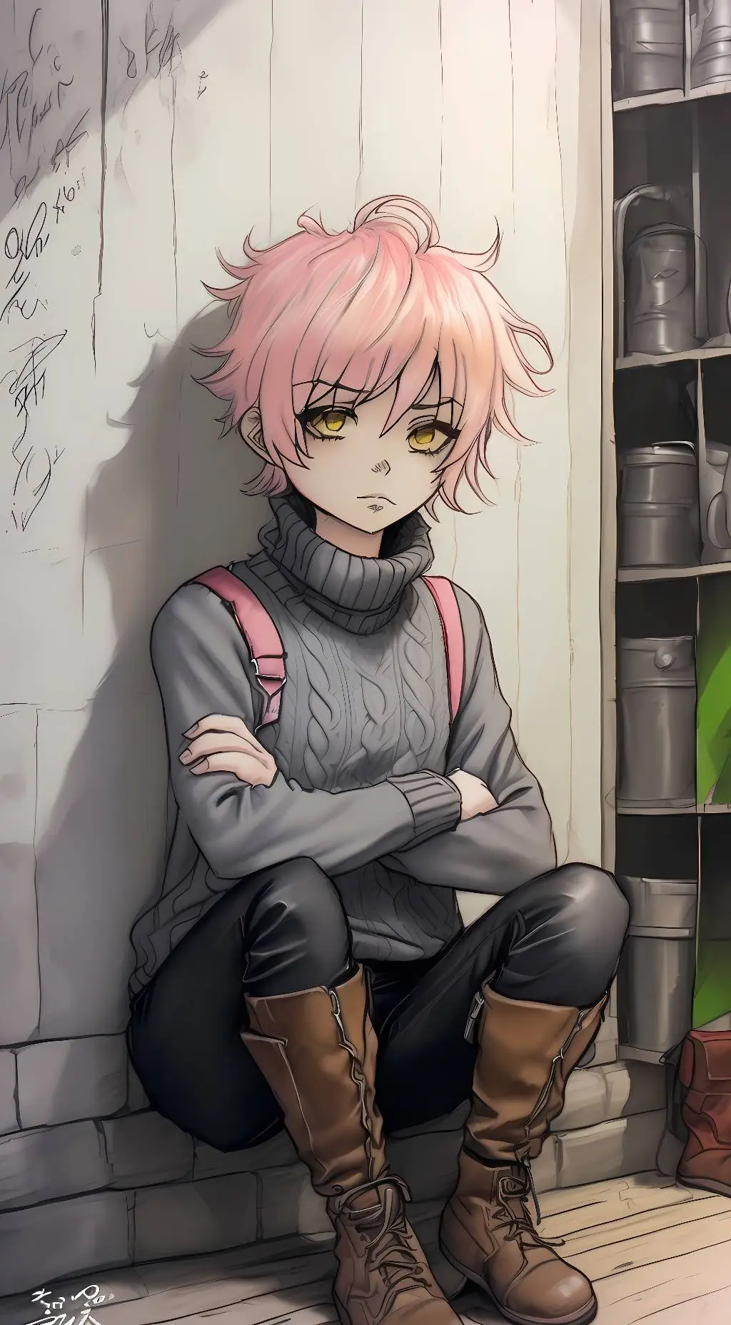 ai character: Alex background
