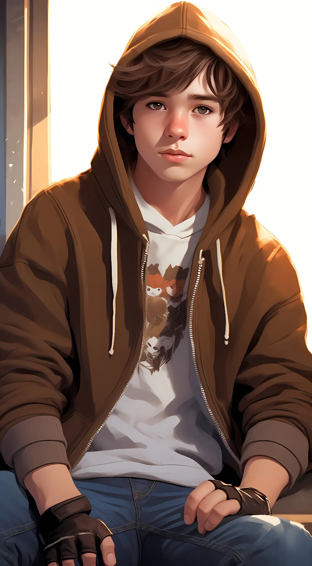 ai character: Manny background