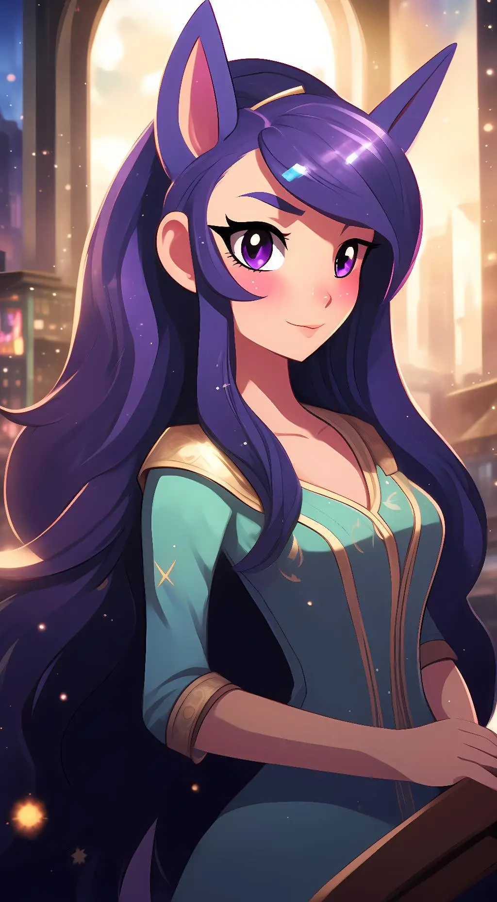 ai character: future Twilight background