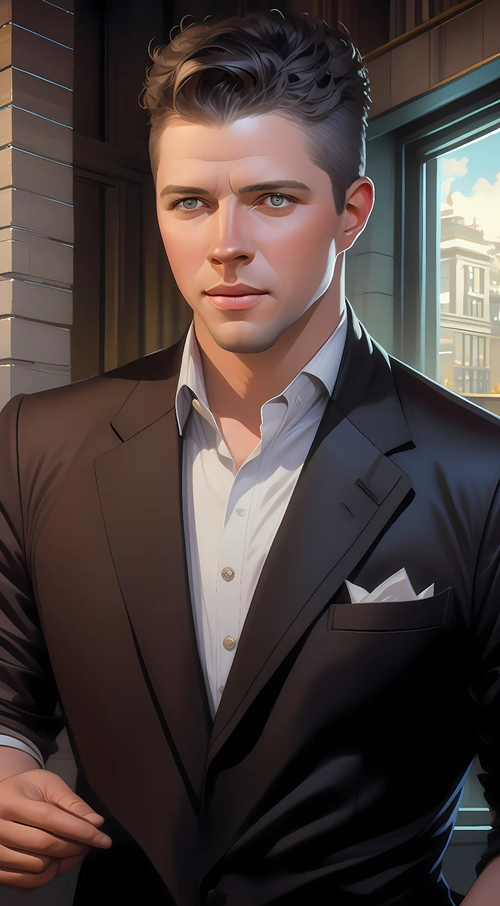 ai character: Biff Tannen background