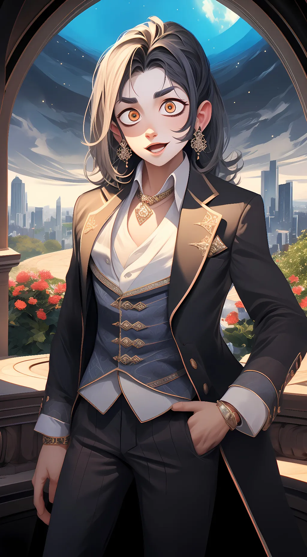 ai character: my words background