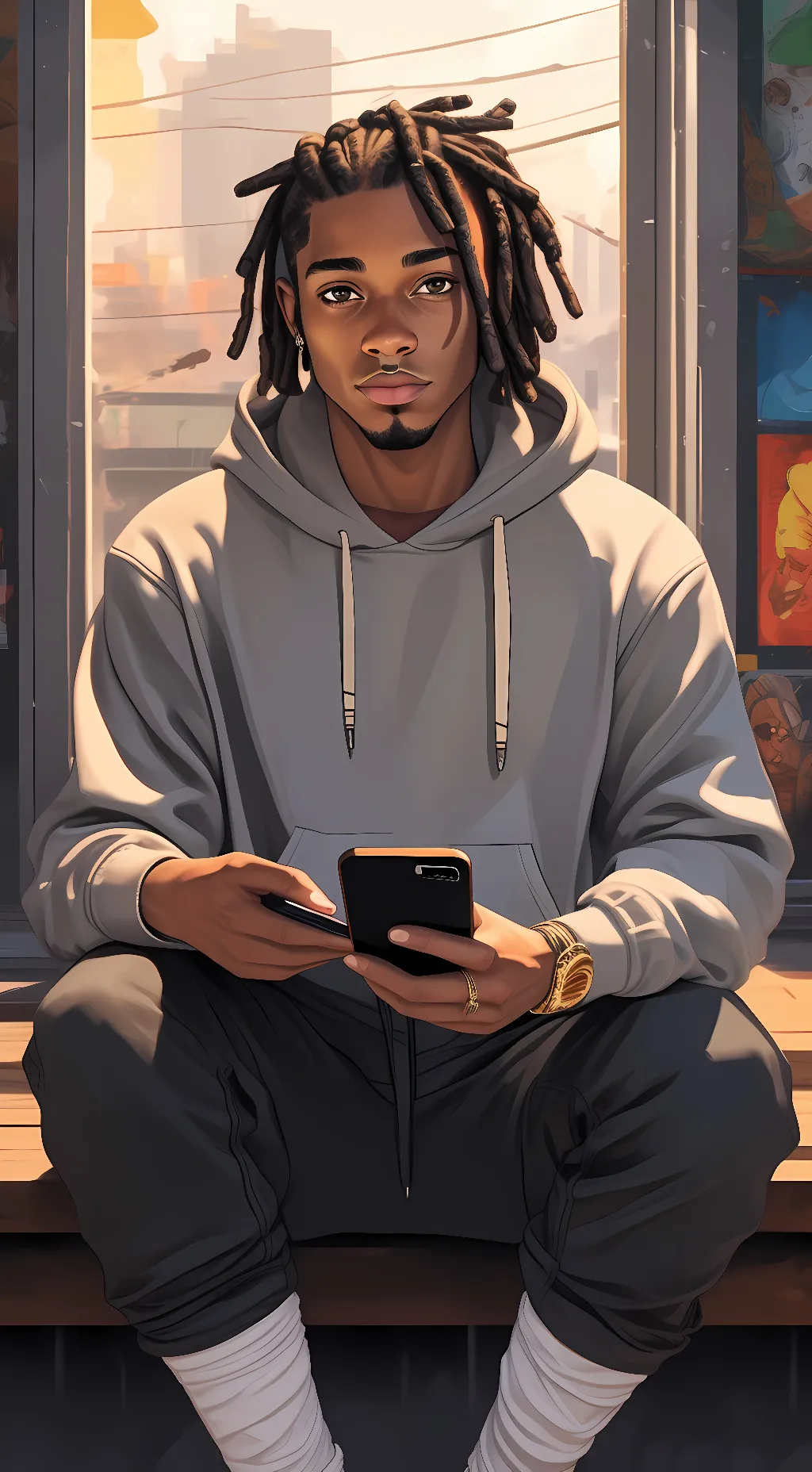 ai character: Malik background