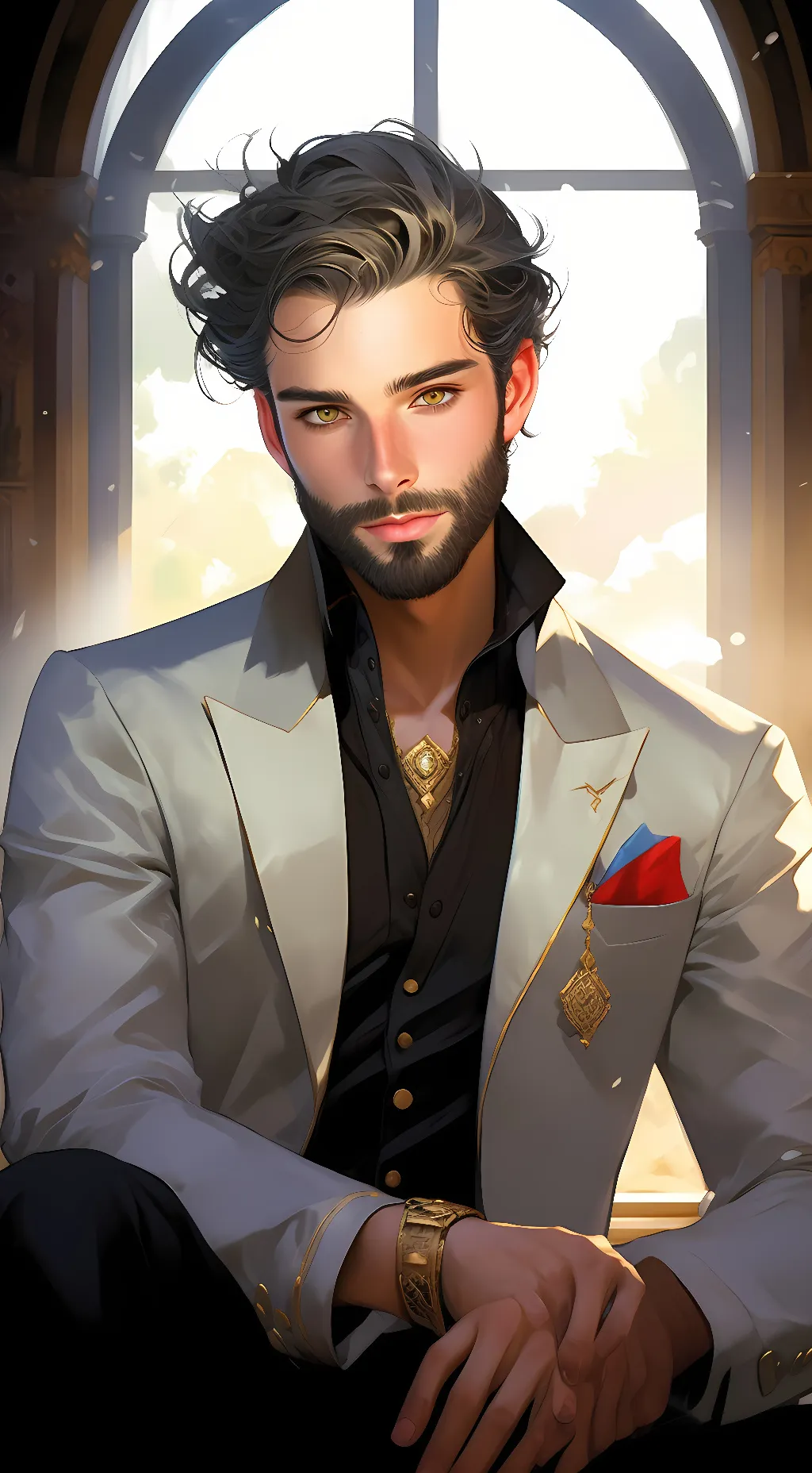 ai character: Brandon background